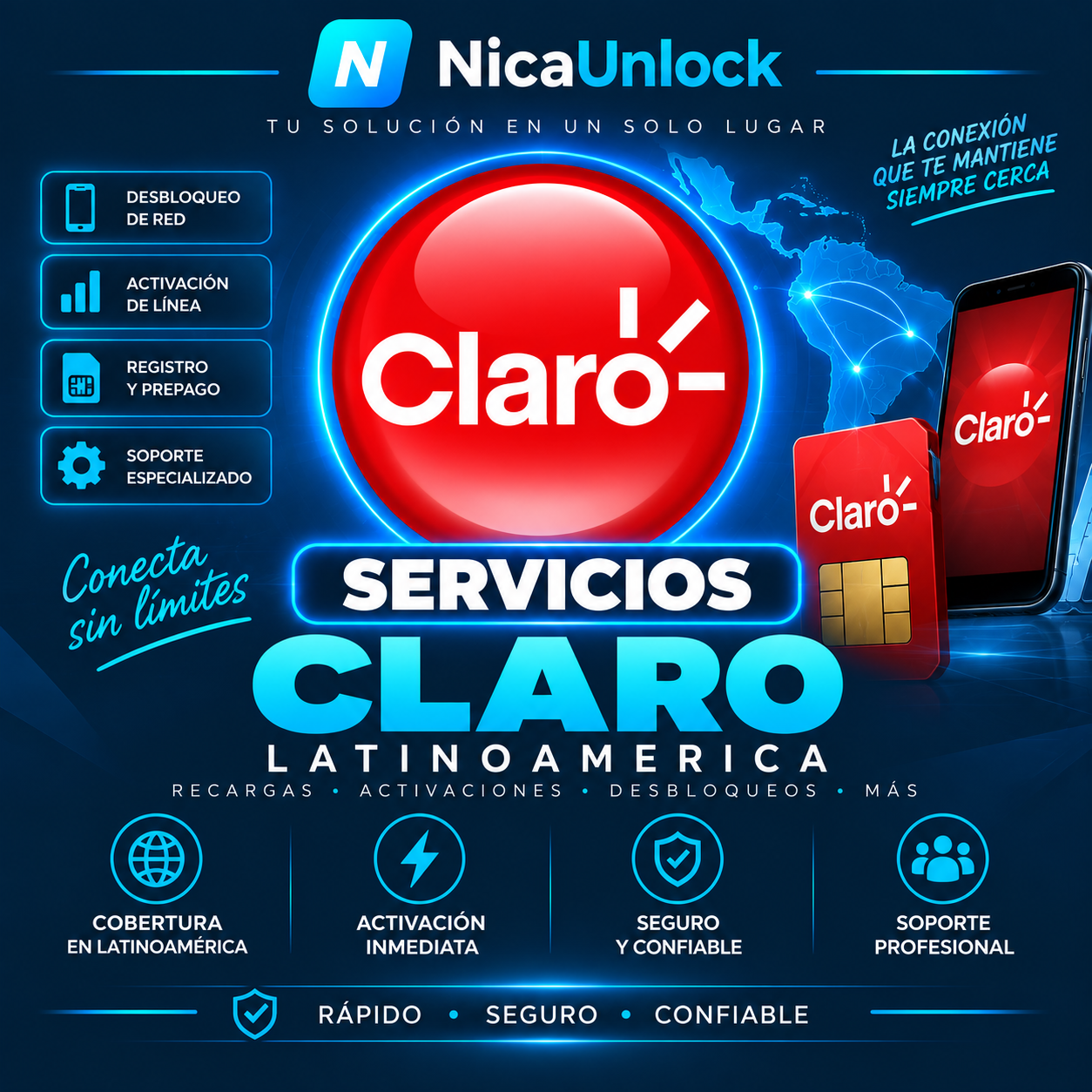 Claro All Contry Iphone 16 Series WRONG CARRIER NO REFUND